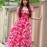 Women Pink Gown